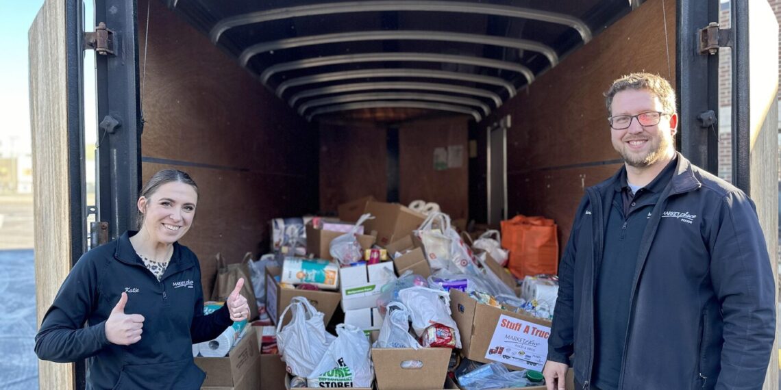 Stuff-A-Truck donations help meet growing need at Bemidji Community Food Shelf