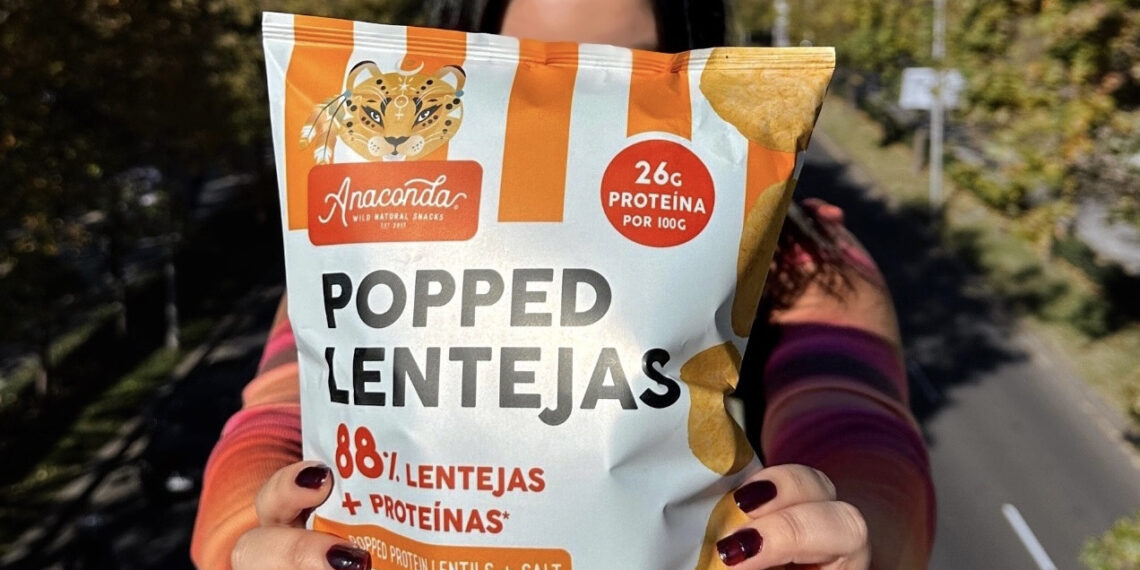 Anaconda Foods lanza un snack con alto porcentaje de harina de lenteja