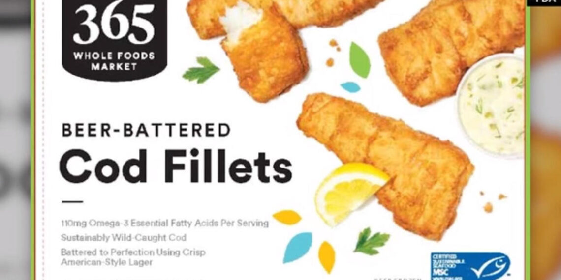 Whole Foods fish fillets recalled due to allergen