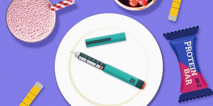 Ozempic and a Protein Shake: Food Makers Prep Weight-Loss-Drug Side Dishes