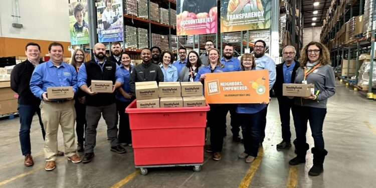 Smithfield Foods takes a bite out of hunger this season