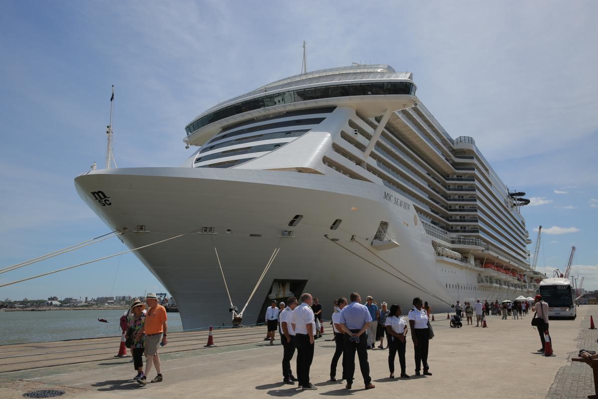 Uruguay inicia la temporada de cruceros 2024 con un número histórico de