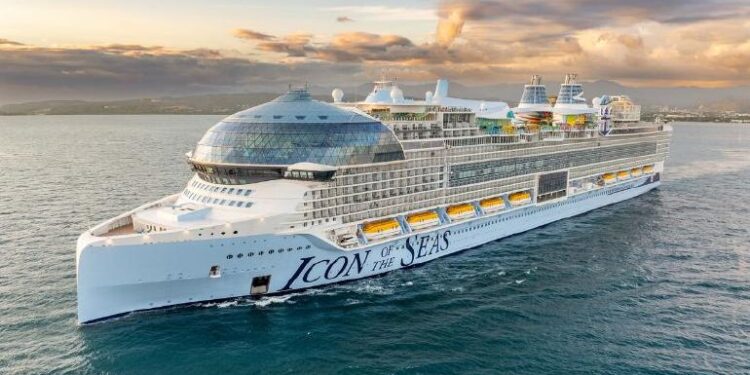 Este es el Icon Of The Seas, el nuevo crucero más grande del mundo