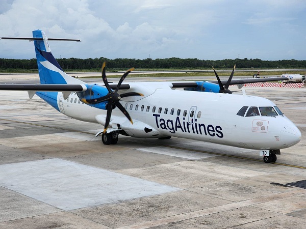  Tag Airlines transporto en 2023 a más de 365,000 pasajeros, y así avanza en el proceso de modernización