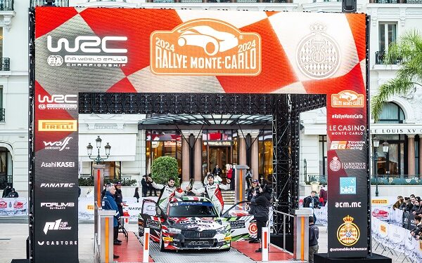 Alejandro Mauro suma sus primeros puntos en el WRC en la apertura de la temporada en Monte Carlo