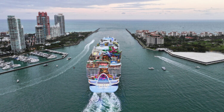 Royal Caribbean's Icon of the Seas. Foto Reuters.