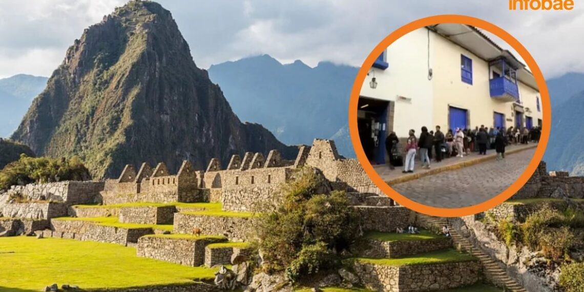 Caos por venta de entradas a Machu Picchu: turistas hacen largas colas en la única ventanilla habilitada