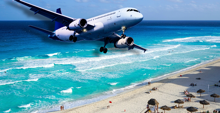 ¡Vámonos de viaje! Conoce las aerolíneas que van a Cancún desde el AIFA