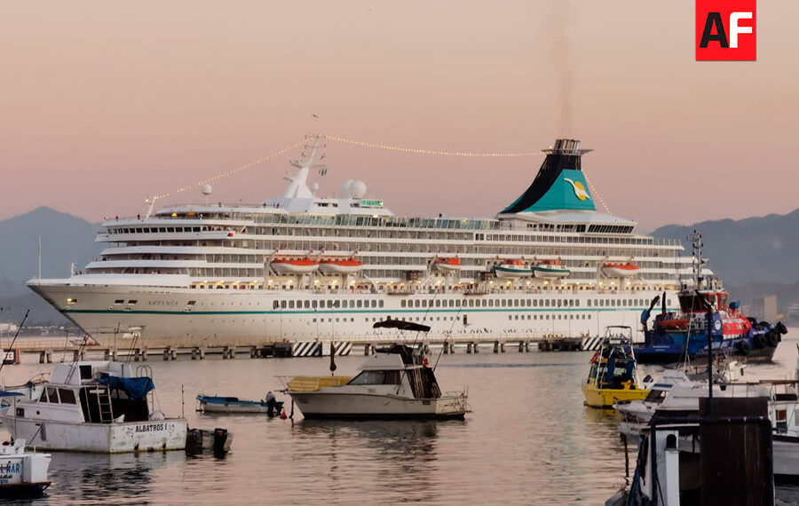 Crucero Artania hace escala en el puerto de Manzanillo - AFmedios .