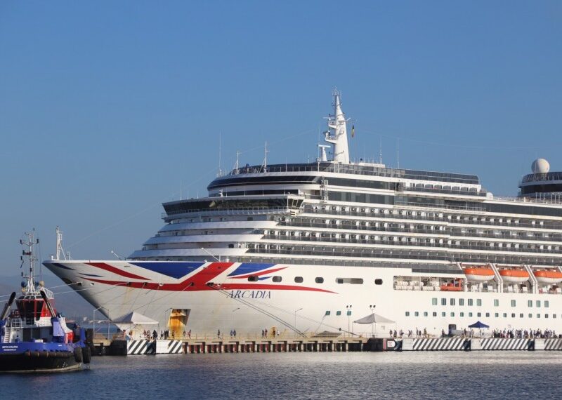 El crucero Arcadia visitó el Puerto de Manzanillo