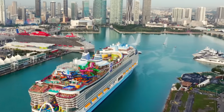 El crucero más grande del mundo llegó a Miami