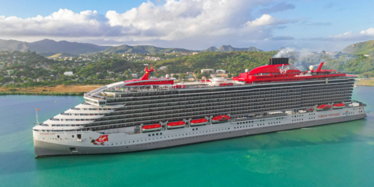 Antigua Cruise Port recibe a crucero Valiant Lady de Virgin Voyages