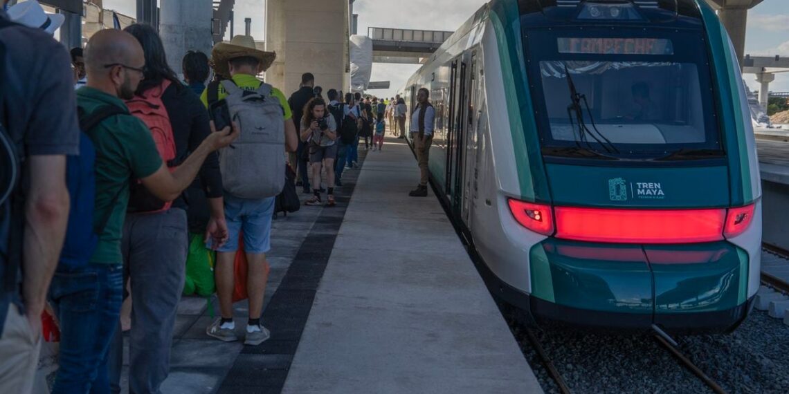 El Tren Maya suspende sus viajes hasta el 1 de enero