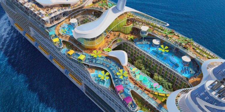 Icon of the Seas: el crucero más grande del mundo realiza su primer viaje