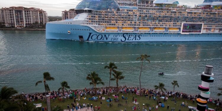 La Jornada - Zarpa el “Icon of the Seas”, el crucero más grande del mundo