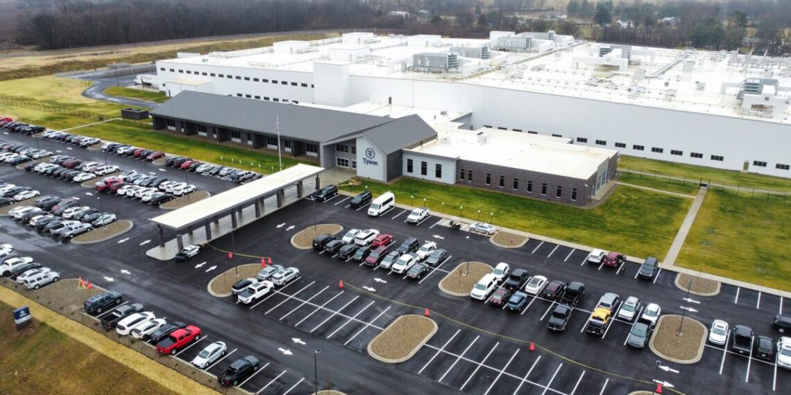 Tyson Foods celebrates opening of bacon facility in Transpark | News
