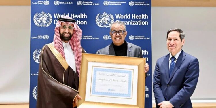 WHO honors Saudi Arabia for eliminating artificial trans fats from foods