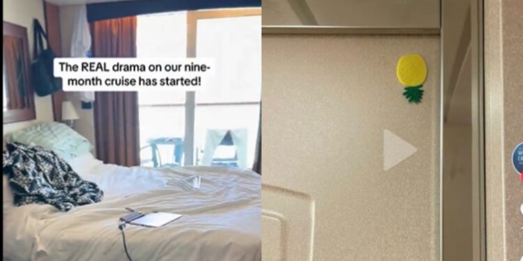 Crucero que durará 9 meses ya tiene varios dramas: esto es lo más curioso que ha pasado