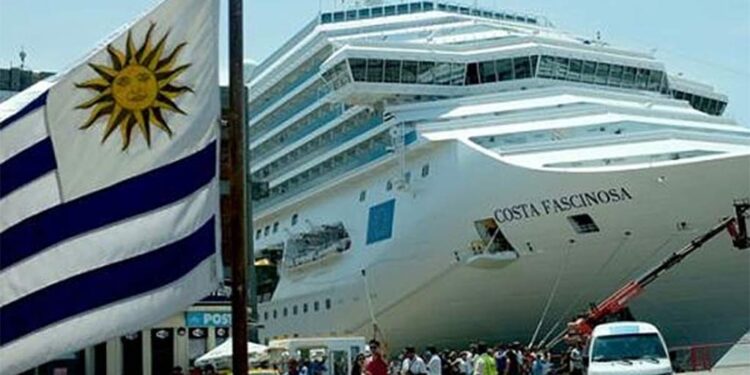 A buen ritmo temporada de cruceros en Uruguay