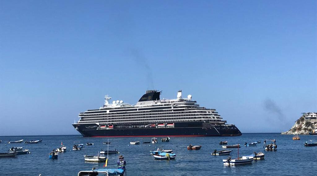 Arribó en Santa Marta el primer crucero del 2024