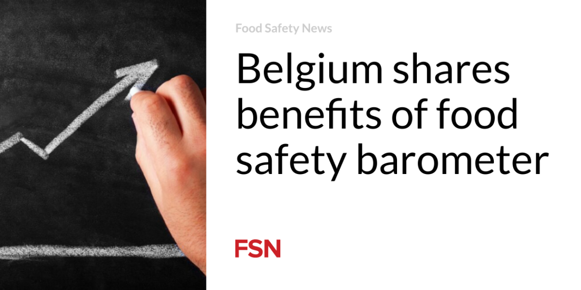 Belgium shares benefits of food safety barometer
