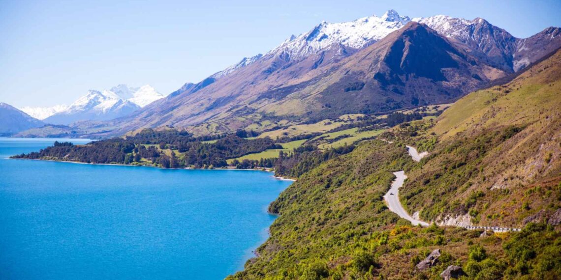 Paisaje de Nueva Zelanda