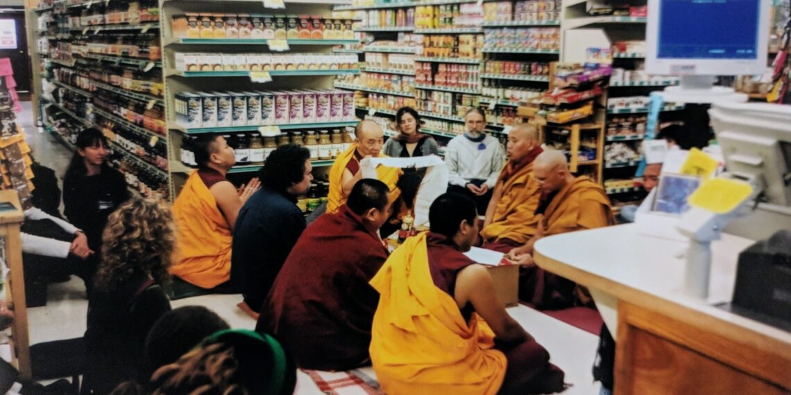 Tibetan Monks to Bless new Auburn Natural Foods Grocery Store off Bell Road