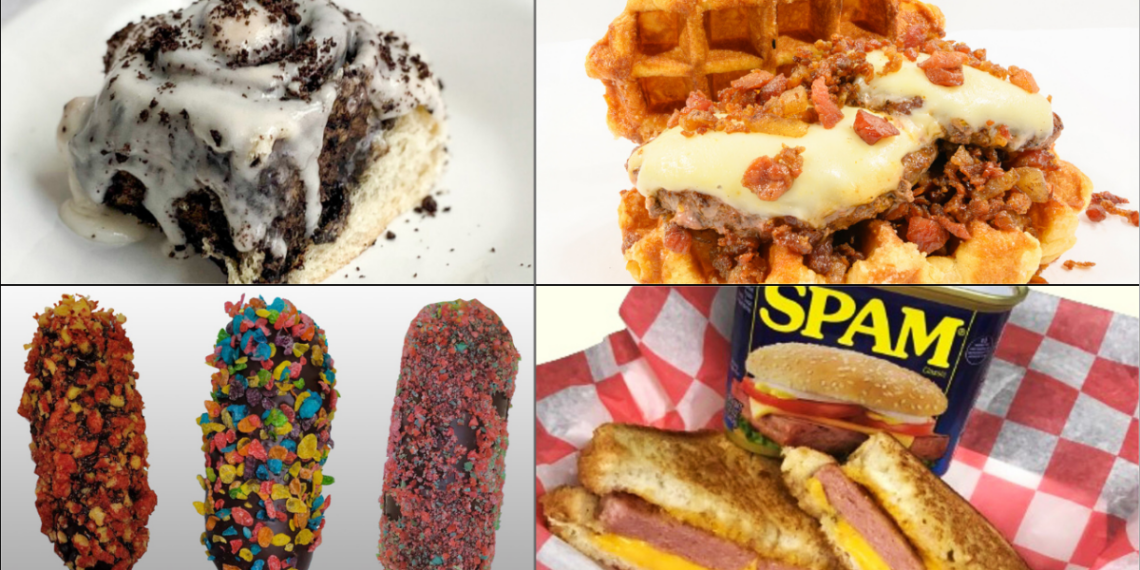 Bacon waffle cheeseburger and pop rock pickle among new State Fair foods