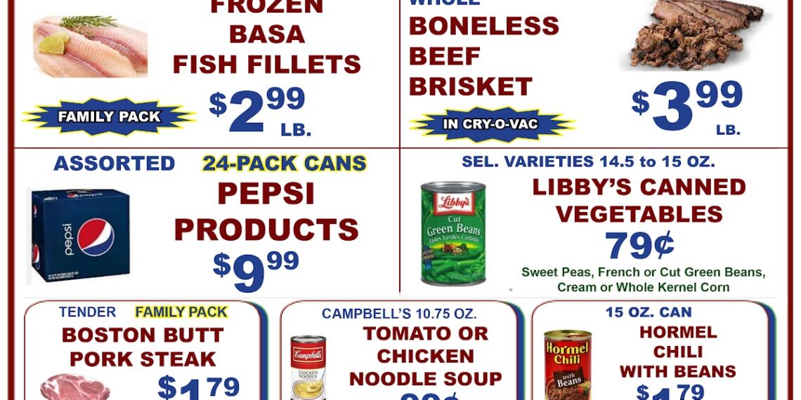 Kansas City Kansan: Happy Foods North Ad: January 17-24, 2024