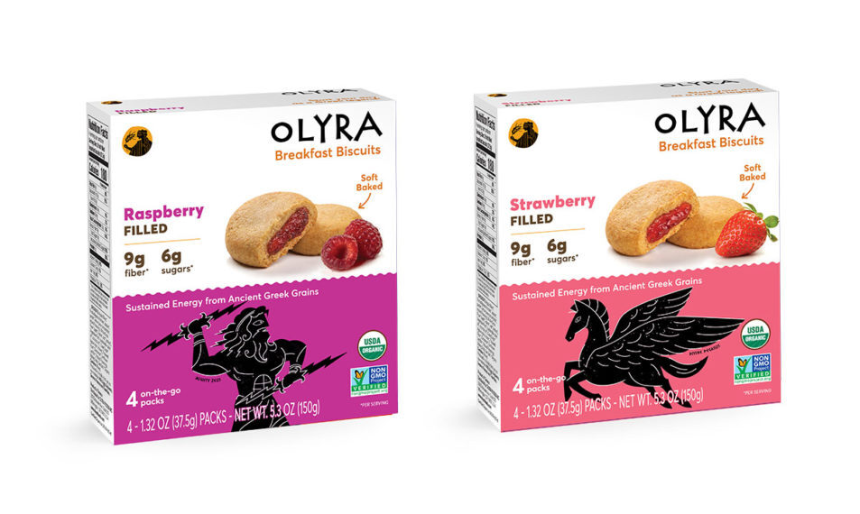 Olyra Foods unveils fruit-filled breakfast biscuits
