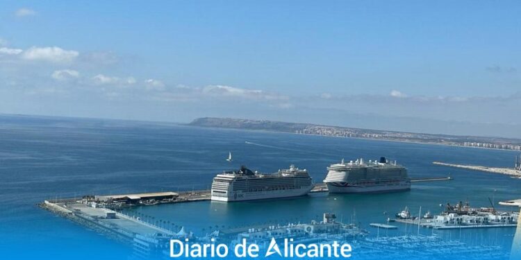 Los dos primeros cruceros de 2024 desembarcarán en Alicante con más de 8.000 pasajeros