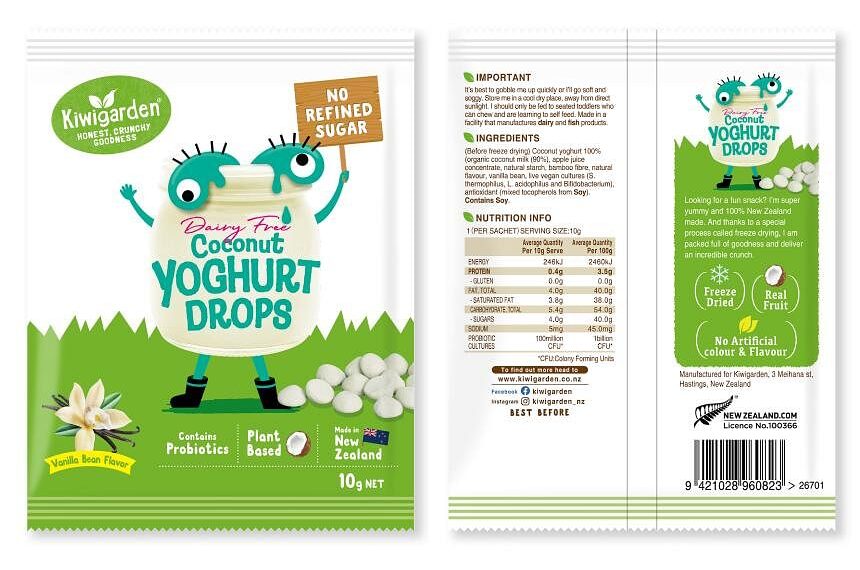 NZ food producer recalls yoghurt snack containing undeclared milk allergen