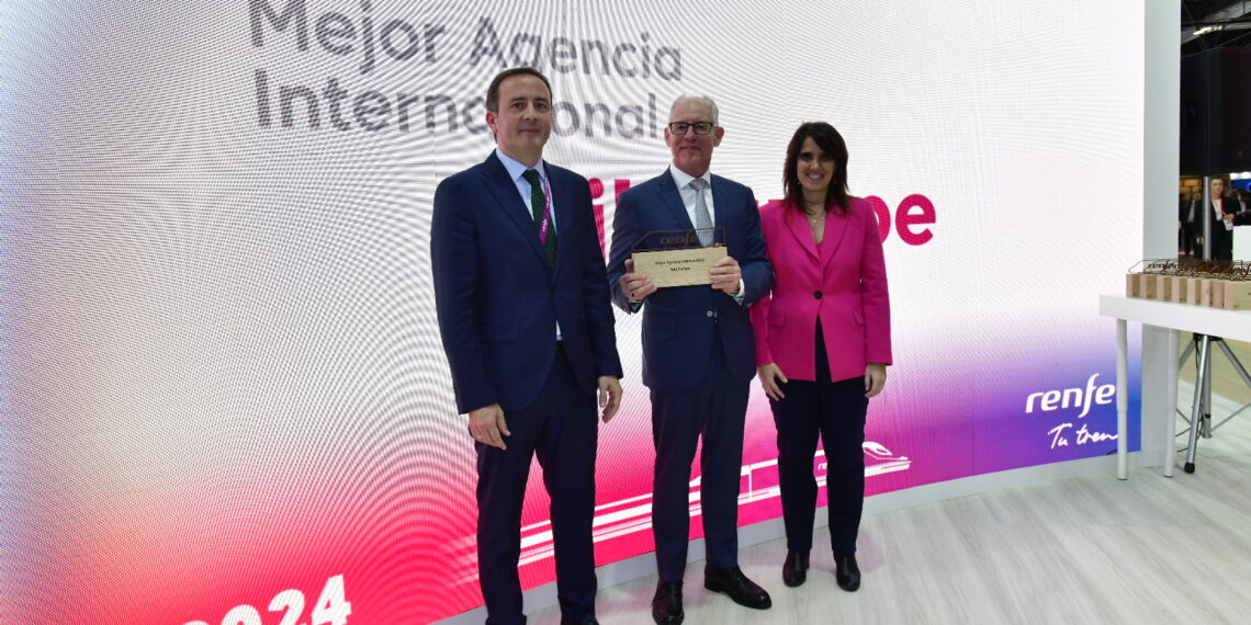 Rail Europe recibe el Premio Renfe de Alianzas Comerciales como Mejor Agencia de Viajes Internacional