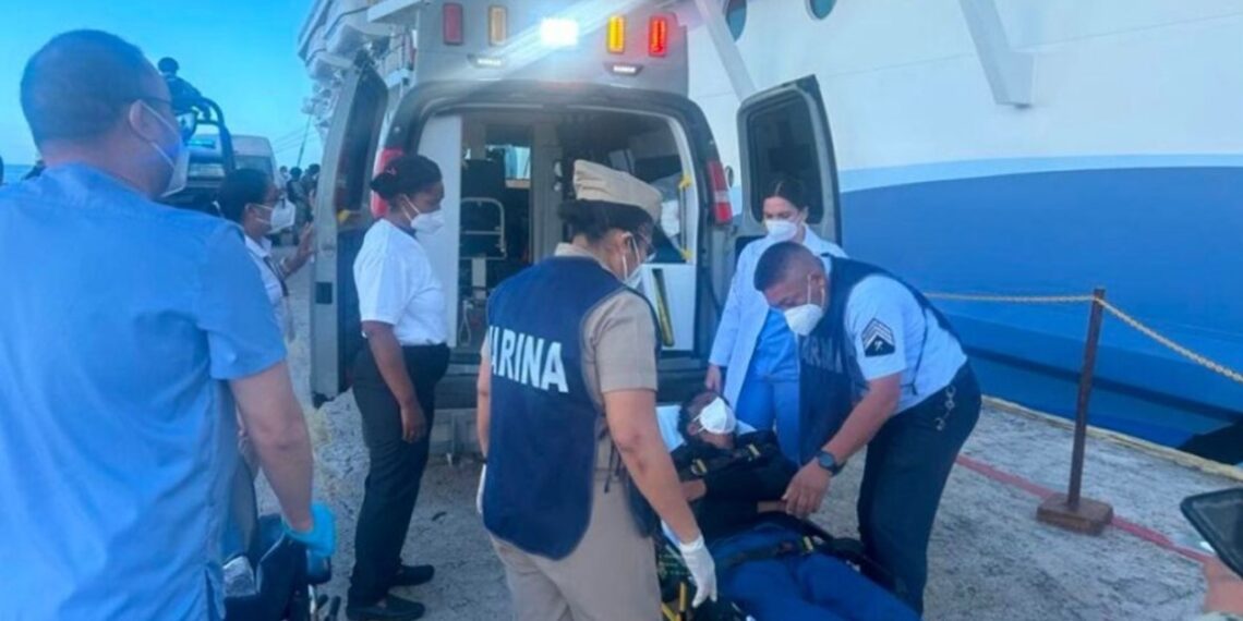 Rescate de los balseros cubanos.