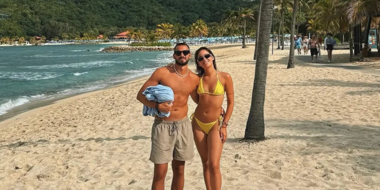 Nico Occhiato y Flor Jazmín Peña mostraron sus vacaciones en un crucero: Como dos tíos