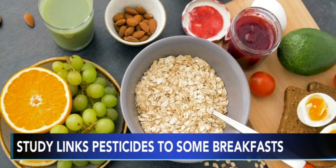 Study finds pesticide Chlormequat in some common breakfast foods like Cheerios and Quaker Oats