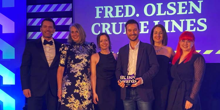 Fred. Olsen Cruise Lines gana premio en UK Dev Awards 2024