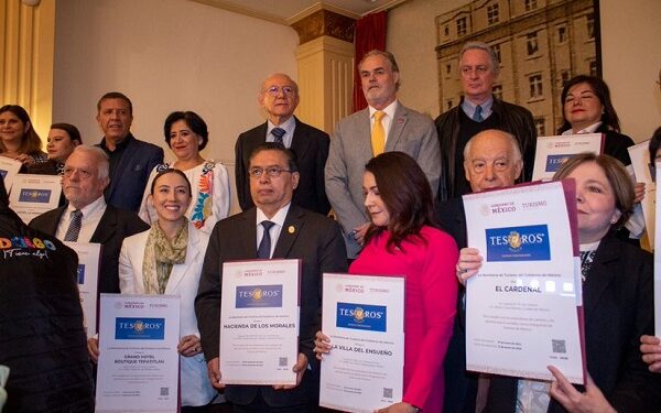 Sectur relanza Distintivo Tesoros de México y entrega 2,257 Sellos, Distintivos, Constancias y Acreditaciones de Calidad Turística