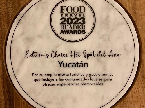 Recibe Yucatán el reconocimiento como Hot Spot de los Food And Travel Reader Awards 2023