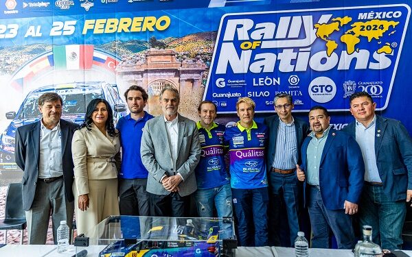 Pilotos de más de 13 países buscan el triunfo en el Rally de las Naciones Guanajuato 200 años