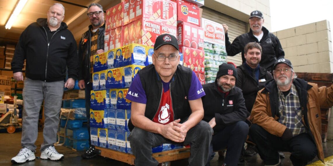 Port Alberni Toy Run donates pallets of food to Salvation Army