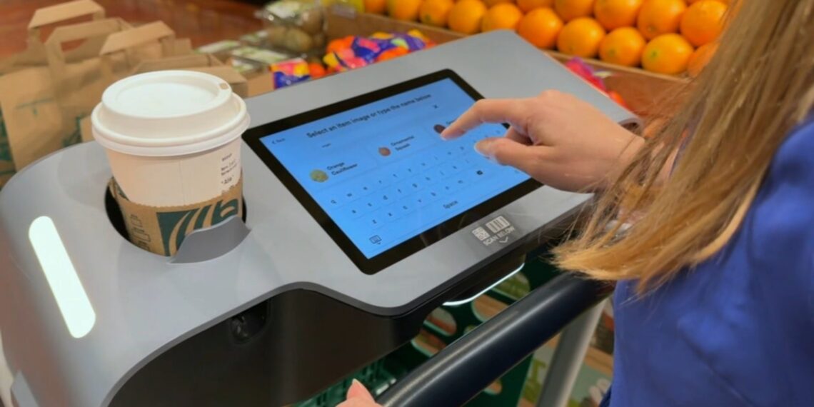 Amazon rolls out smart shopping carts at San Mateo Whole Foods, with new technology allowing you to skip the checkout line