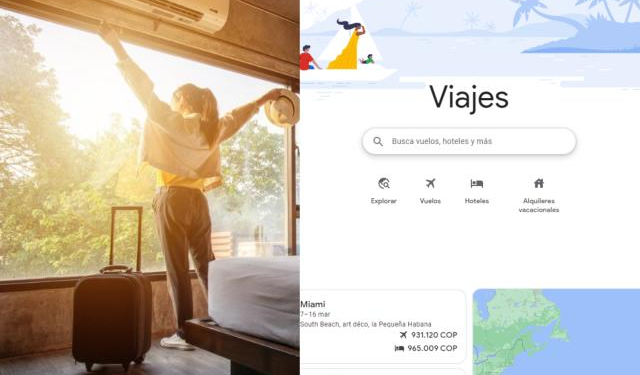 Tome nota de cómo puede encontrar descuentos en vuelos y alojamiento con Google Travel