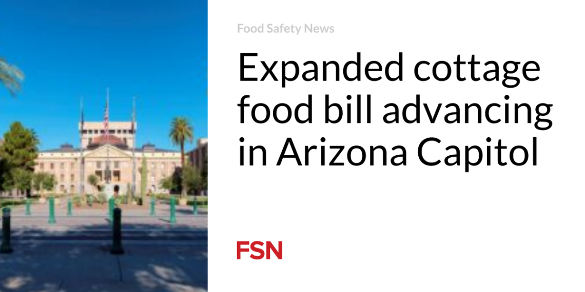 Expanded cottage food bill advancing in Arizona Capitol