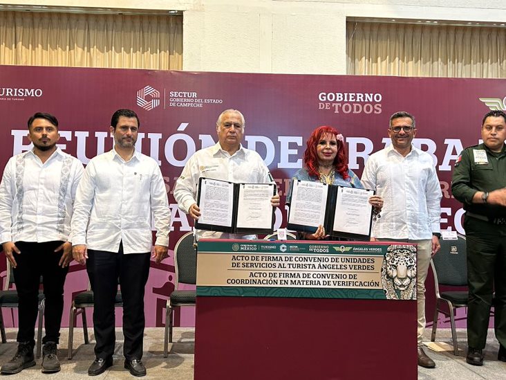 Campeche fortalece la actividad turística con primer Barrio Mágico, 3 Pueblos Mágicos y los Ángeles Verdes   