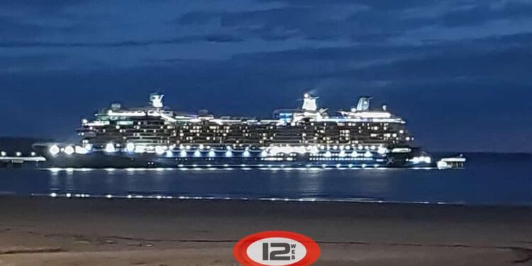 Por quita vez en la temporada llegó el Celebrity Eclipse a Puerto Madryn