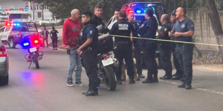 Caos vial tras operativo policial en el crucero de las juntas