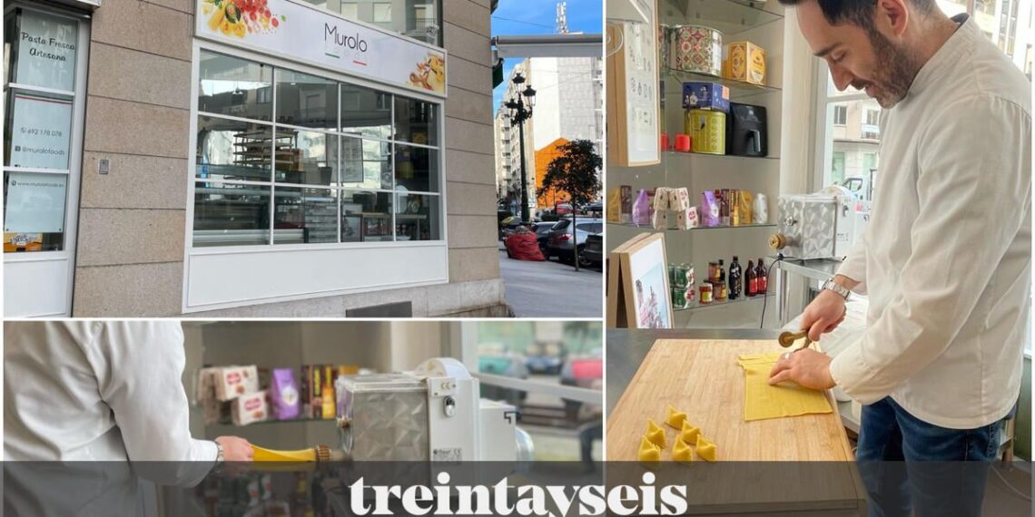 Así es el nuevo local del obrador de pasta artesanal Murolo Foods en Vigo
