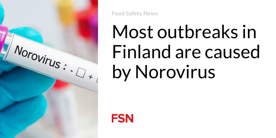 Most outbreaks in Finland are caused by Norovirus