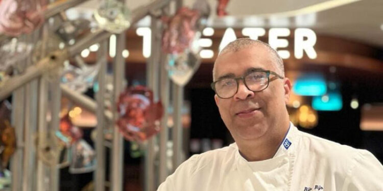 Chef ejecutivo del crucero más grande del mundo es dominicano